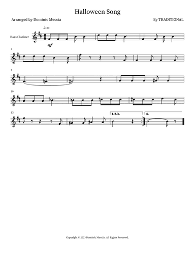 Halloween Song