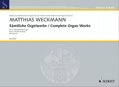 Complete Organ Works - Part 1: Chorale Settings
