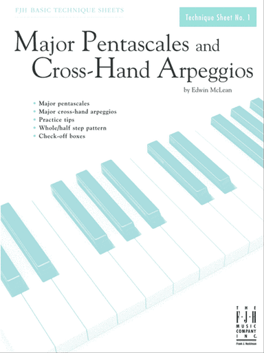 Major Pentascales and Cross-Hand Arpeggios