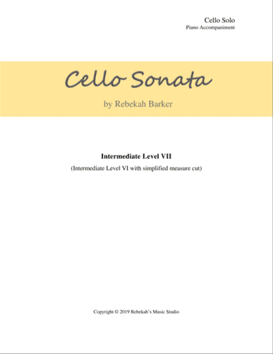 Cello Sonata