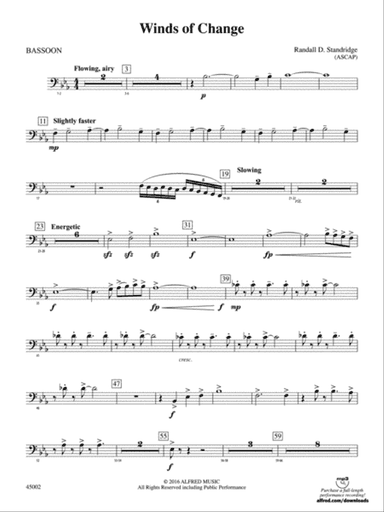 Winds of Change: Bassoon