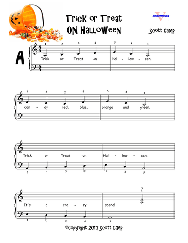 Trick or Treat on Halloween