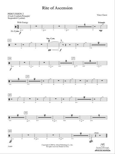 Rite of Ascension: 2nd Percussion