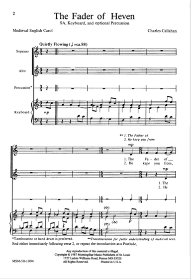 The Fader of Heven (Downloadable)