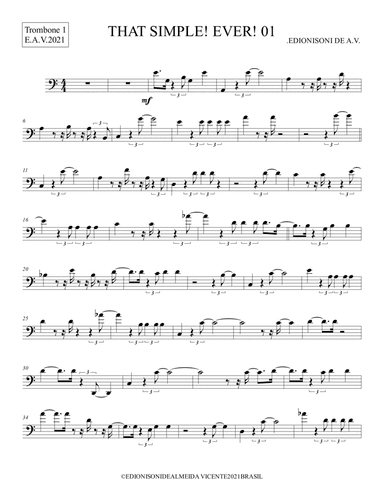 THAT SIMPLE! EVER! 01 - Trombone 1