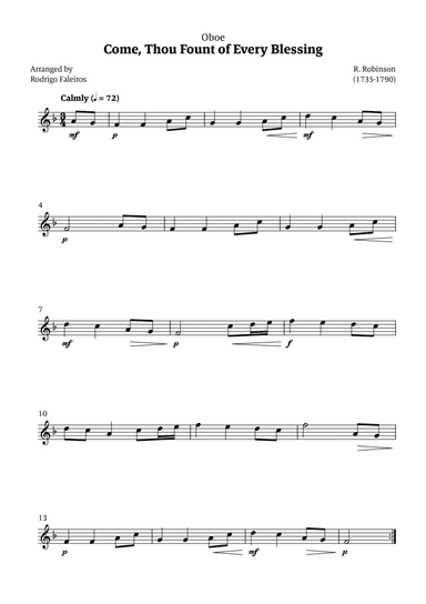Come Thou Fount of Every Blessing