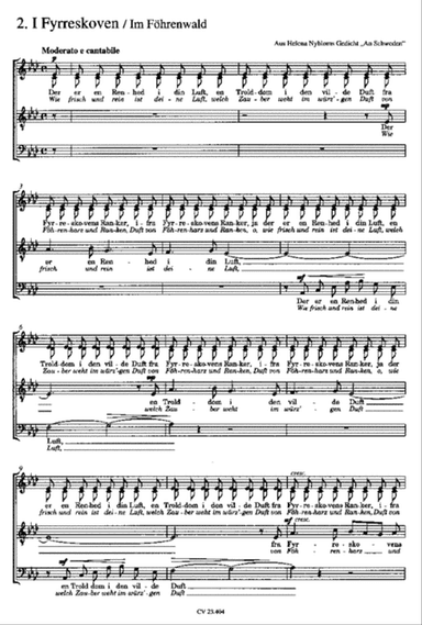 Peterson-Berger: 8 Sanger