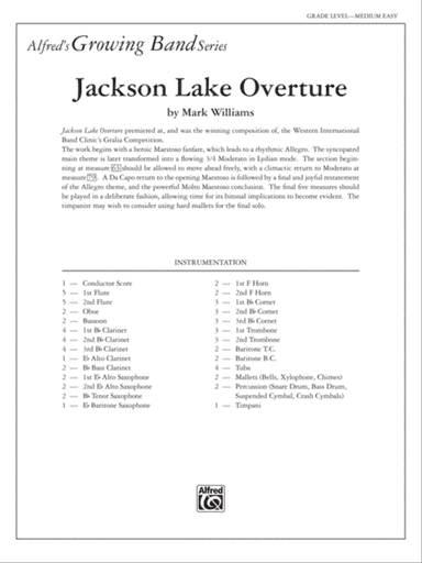 Jackson Lake Overture: Score