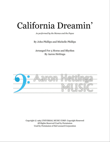 California Dreamin'