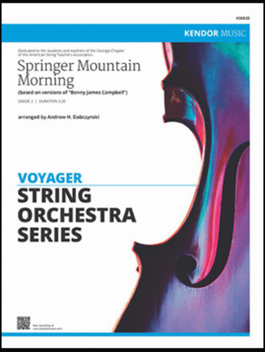 Springer Mountain Morning (based on versions of "Bonny James Campbell") (Full Score)
