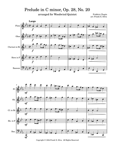 Prelude Op. 28, No. 20
