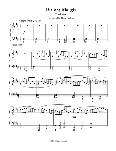 Drowsy Maggie (as performed by SOUNDSKETCH)