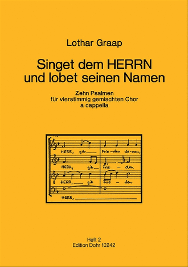 Sing to the Lord and praise His name Vol.2