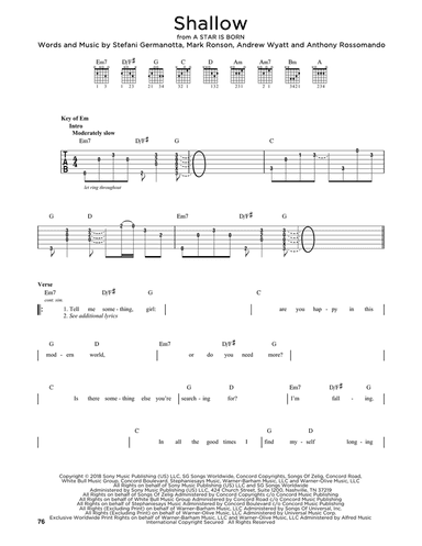 Shallow (from A Star Is Born)
