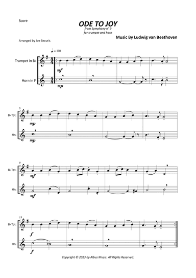 Ode To Joy