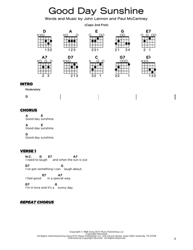 Good Day Sunshine