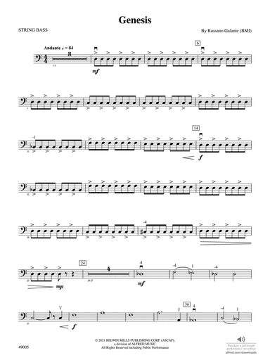 Genesis: String Bass