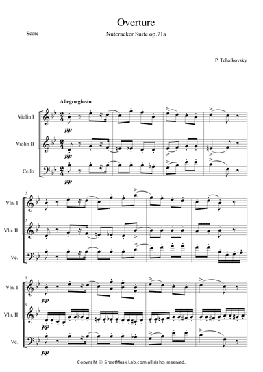 Nutcracker Op.71a Overture