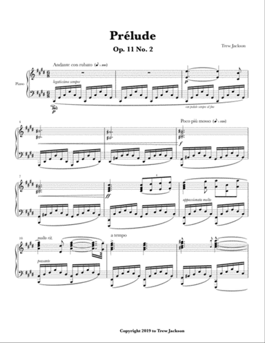 Prélude No. 2