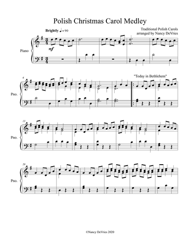 Polish Christmas Carol Medley