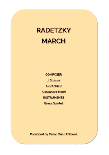RADETZKY MARCH by J. Strauss