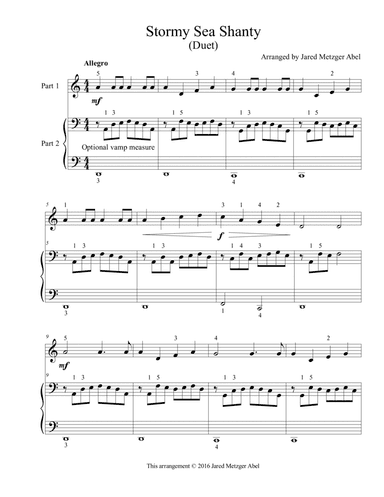 Stormy Sea Shanty