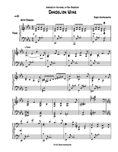 Dandelion Wine