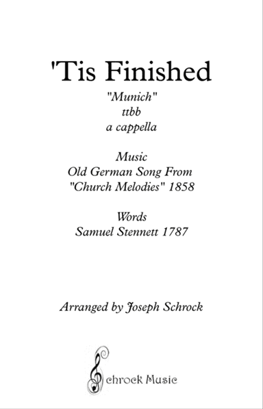 'Tis Finished