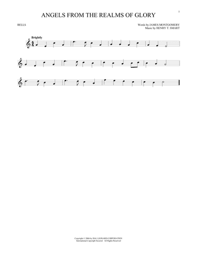 Angels From The Realms Of Glory