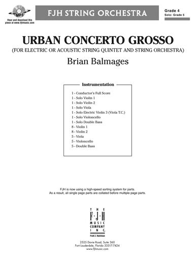 Urban Concerto Grosso: Score
