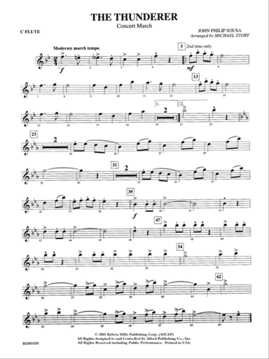 The Thunderer: Flute