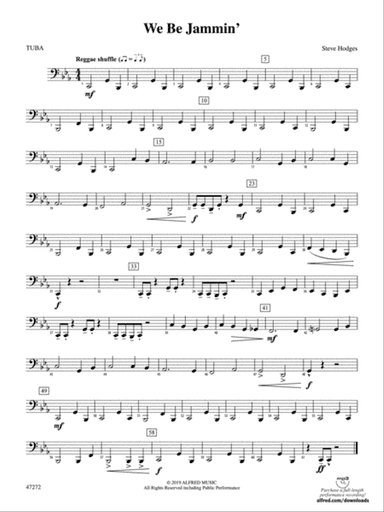 We Be Jammin': Tuba