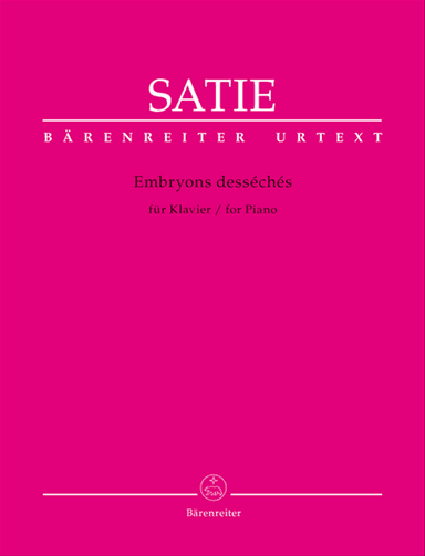 Embryons desséchés for Piano