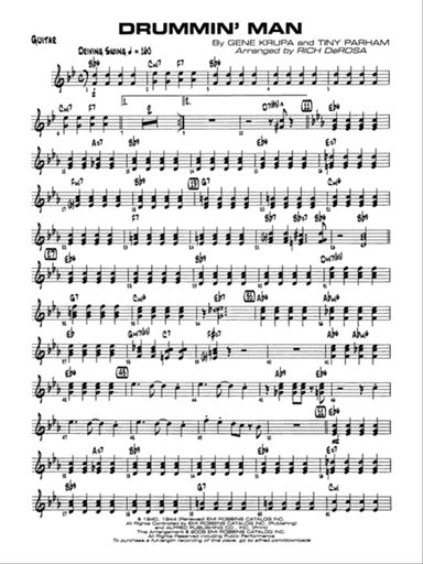 Drummin' Man: Guitar