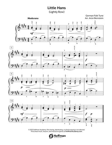 Little Hans (Lightly Row)