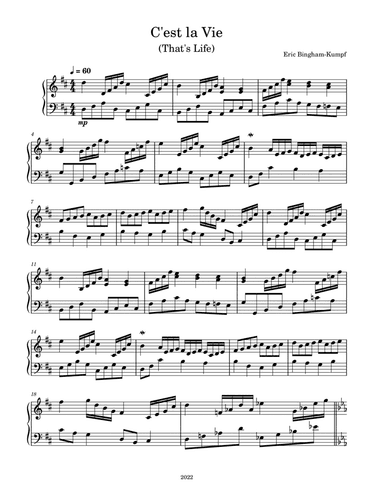 C'est la Vie (That's Life)