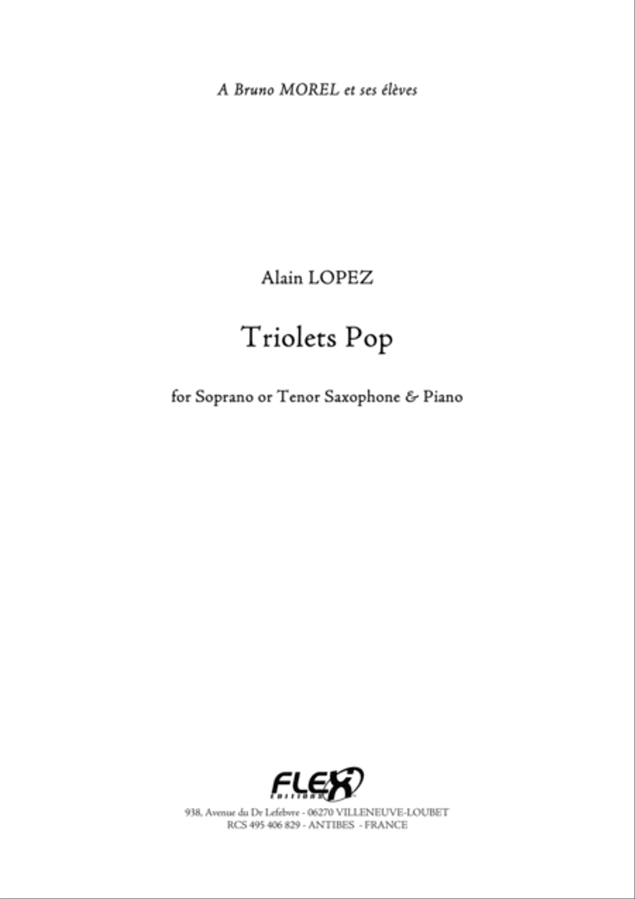 Triolets Pop
