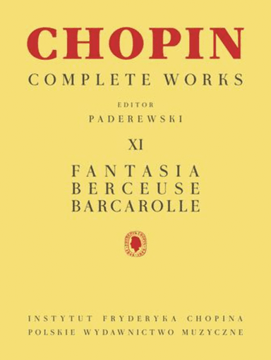 Fantasia, Berceuse, Barcarolle