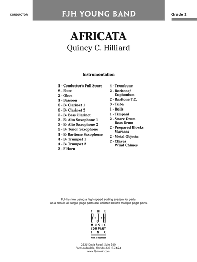Africata: Score