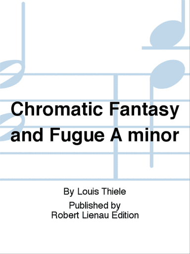 Chromatic Fantasy and Fugue A minor