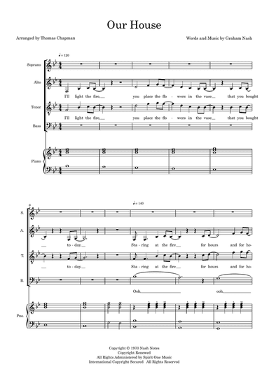 Our House (arr. Thomas Chapman)