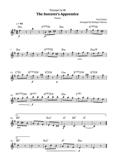 The Sorcerer's Apprentice theme