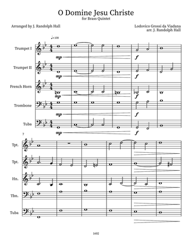 O Domine Jesu Christe