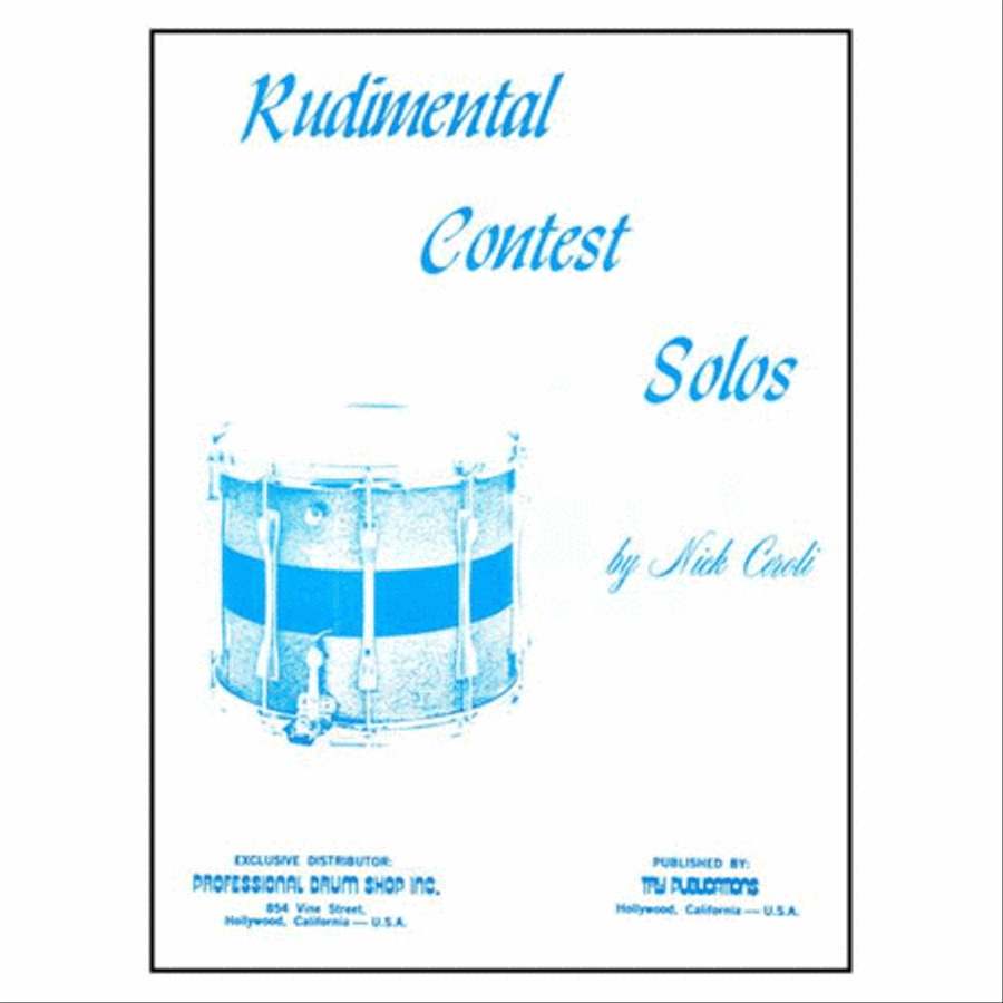 Rudimental Contest Solos