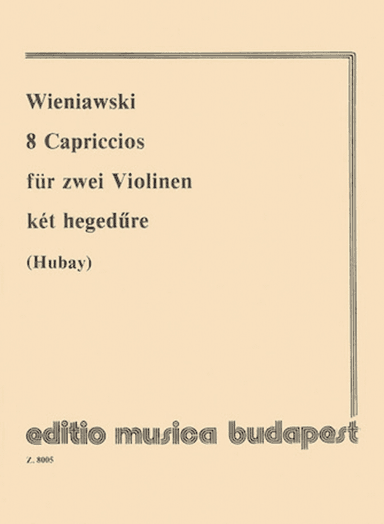 8 Capriccios for violin