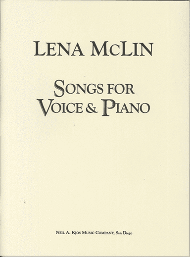 Songs For Voice & Piano - Medium/High Voice