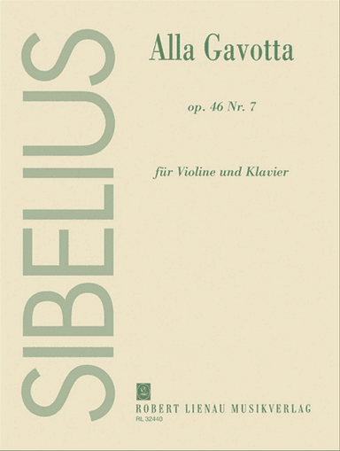Alla Gavotta Op. 46/7