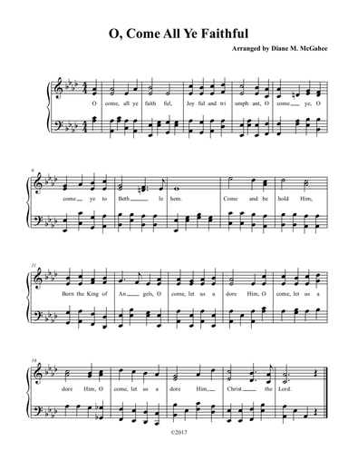 O Come All Ye Faithful
