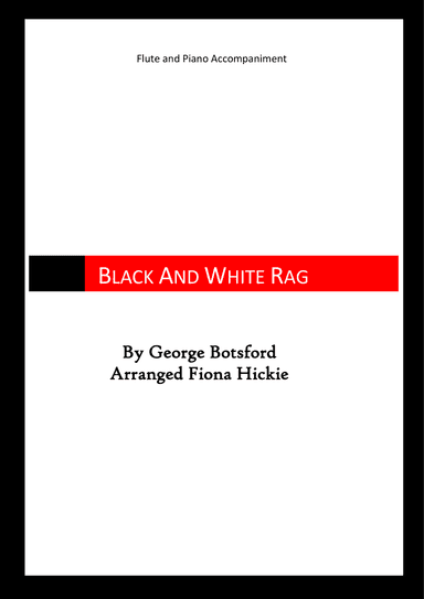 Black And White Rag