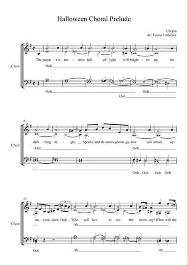 Halloween Choral Prelude